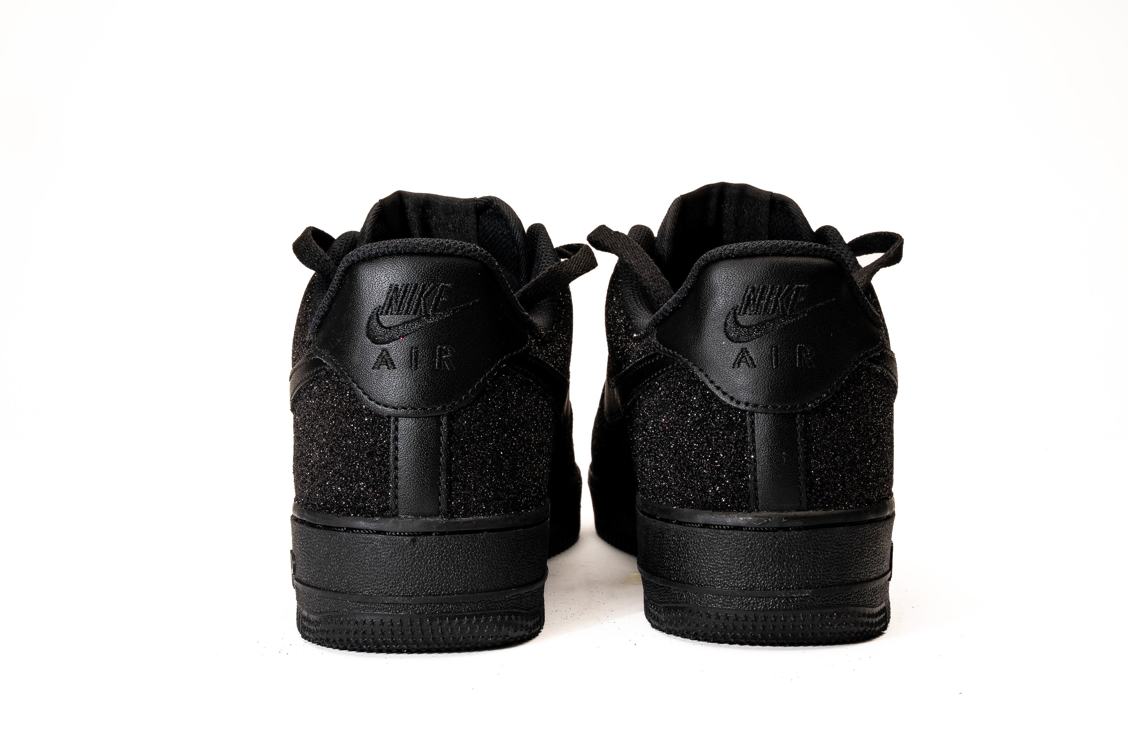 Nike Air Force 1 Black Glitter